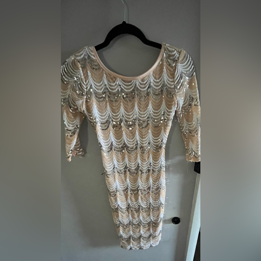 Tight fit sequin dress